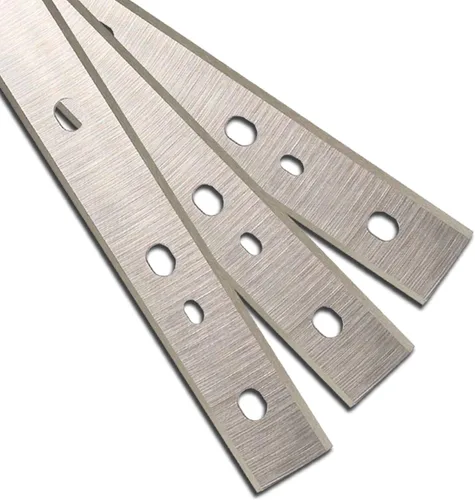 Miniatura 7 de HSS - Cuchillos para cepilladoras DeWalt DW735 7352 735X de grosor con reemplazo de 13 pulgadas tratado térmicamente doble filo 1 juego (3 piezas)