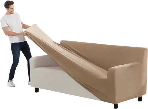 Miniatura 158 de Funda para Sofá de Terciopelo, Fundas Elásticas para Sofá para Funda Principal Separada/Respaldos y Cojines de Asiento, Funda para Sofá, para Fundas