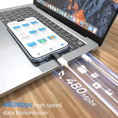 Miniatura 5 de Paquete de 4 adaptadores micro USB a USB C, adaptador Micro-USB hembra a USB-C macho OTG compatible con iPhone 15 16 17, Samsung Galaxy S10 S9 S8