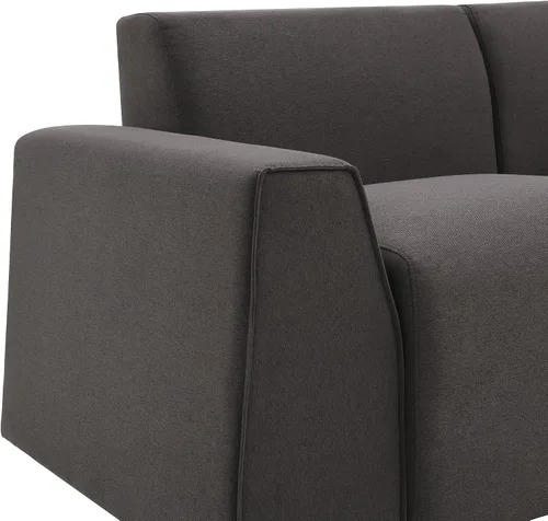 Miniatura 8 de LUMISOL Sofás de asiento profundo para sala de estar, moderno sofá tapizado de 3 plazas, cómodo sofá de dos plazas de gran tamaño, sofá nube