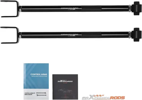Miniatura 8 de maXpeedingrods Brazos de control de curvatura inferior trasera para E36 3-series 1992-1998, para E46 3-series 1999-2005, para E89 Z4 2009 - Negro