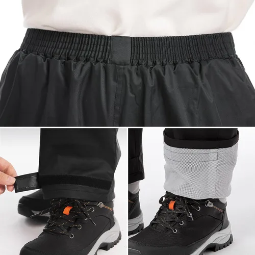 Miniatura 2 de iCreek Traje de lluvia para motocicleta para hombres y mujeres impermeable anti-tormenta impermeable equipo de lluvia de alta visibilidad