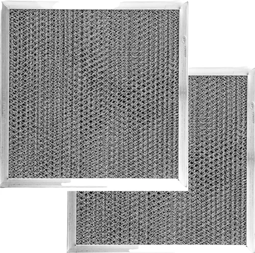 WINDON BAY Filtro de grasa para campana de gama de reemplazo compatible con Broan Nutone - Filtros de malla y carbón de carbono de aluminio para