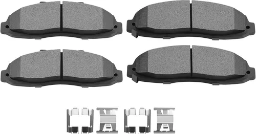 Miniatura 16 de SCITOO Juego de pastillas de freno de cerámica traseras D865 para Acura MDX 2001-2006, Honda Odyssey 2002-2004, Honda Pilot 2003-2008