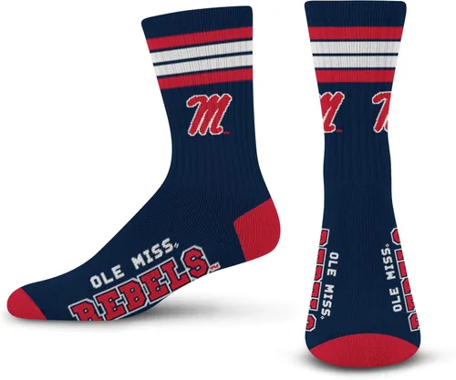 Miniatura 24 de For Bare Feet Calcetines de cuatro rayas de la NFL para mujer Color del