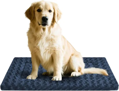 Miniatura 30 de Alfombrilla para Cama de Perro – Almohadilla de Perrera Suave y Cómoda para Jaula – Cama y Almohadilla Duradera para Perros y Gatos – Ideal para Gris