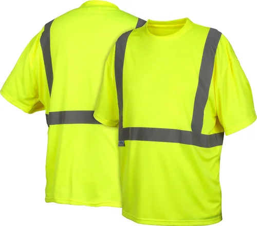 Miniatura 3 de Pyramex RTS21 Series Moisture Wicking No Pocket Hi Vis T-Shirt