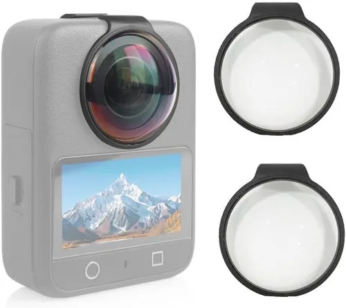 Miniatura 8 de Protector de lente para DJI Osmo 360, protector de lente de PC de alta transparencia, resistente a los arañazos y al polvo para lente de cámara