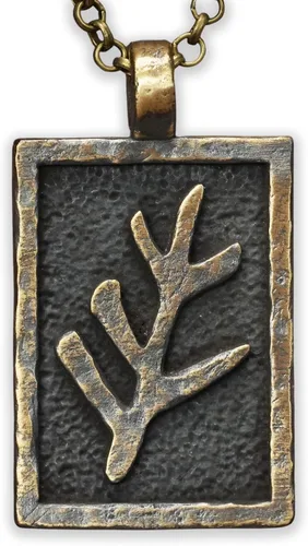 Miniatura 9 de Baldur Jewelry - Collar con colgante de pulpo de Lovecraft Cthulhu en plata de ley 925, símbolo amarillo, hecho a mano, amuleto de Necronomicum