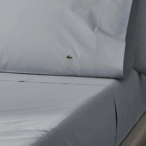 Miniatura 2 de Lacoste - Juego de sábanas de percal 100% algodón de 3 piezas – Ropa de cama ligera y ultrasuave con bolsillos profundos, resistente a las arrugas