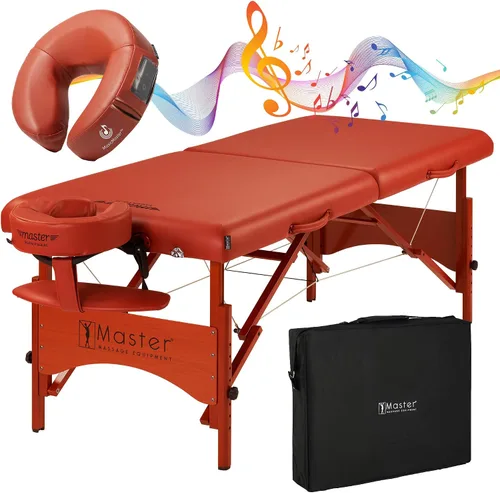 Miniatura 11 de Master Massage Fairlane - Mesa de masaje portátil de tamaño deportivo, 25 pulgadas, ligera y de apoyo, accesorios incluidos, cama de tatuaje, mesa