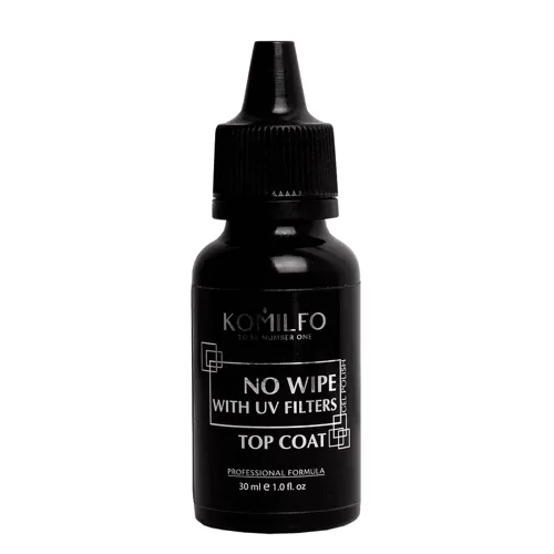 Miniatura 20 de Colección KOMILFO Base y Top Coat – Base de goma, base de fibra, base X, base de cubierta, base francesa y capa superior UV LED Soak Off Gel Polish