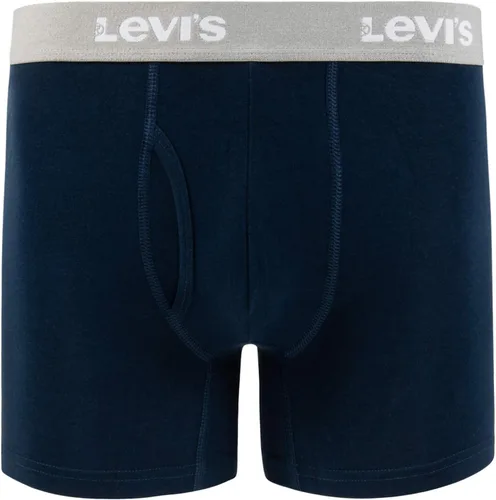 Miniatura 4 de Levi's Calzoncillos tipo bóxer para hombre, algodón elástico transpirable para hombre, paquete de 3