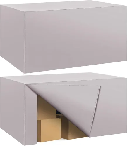 Miniatura 58 de Paquete de 2 manteles ajustados para mesa rectangular de 4 pies, 48 x 24 pulgadas, cubiertas de mesa verde manzana, tela de poliéster resistente al