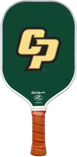 Miniatura 45 de Raqueta de pickleball colegial oficialmente licenciada - Raqueta aprobada por la Asociación de Pickleball de EE. UU. - Núcleo de nido de abeja Texas