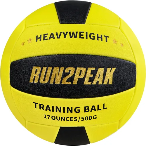 Miniatura 12 de RUN2PEAK Setter Training Volleyball Official Size 5 Volleyballs Heavy Weight Ball PU Practice Volley Balls for Indoor Rebounder Equipment Setters