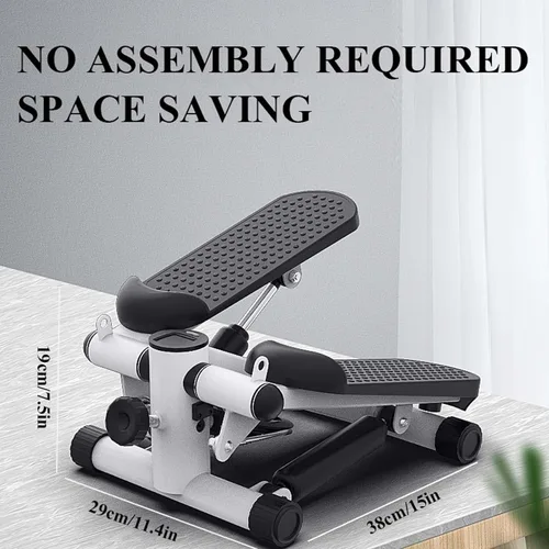 Miniatura 7 de YSUEFIJO Mini escaleras con bandas de resistencia, máquina de ejercicios aeróbicos de fitness, mini máquina de ejercicio paso a paso