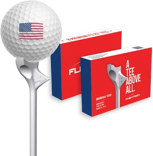 Miniatura 10 de Flightpath Camisetas de golf Diamond – Diseño patentado para reducir el giro para conducciones largas y rectas – Camisetas largas de baja fricción