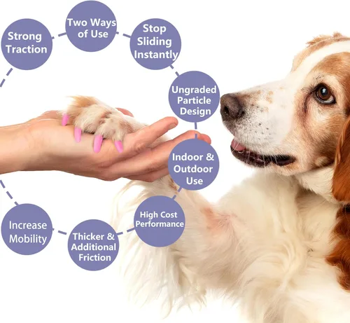 Miniatura 2 de Agarradores de Uñas para Perros - Antideslizantes para Perros, Agarradores de Dedos para Perros Mayores, Detienen el Deslizamiento en Pisos Duros