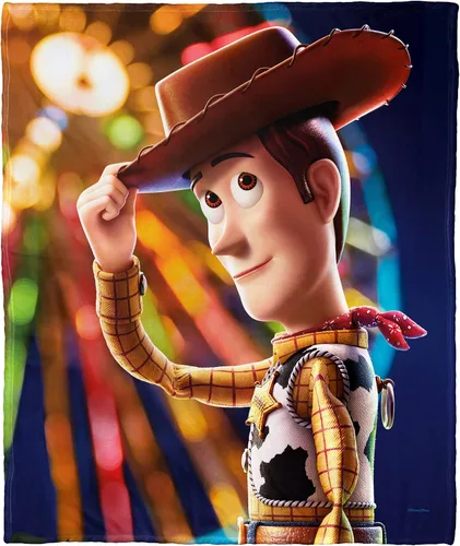 Miniatura 14 de Northwest Toy Story - Manta de seda táctil, 50 x 60 pulgadas, Buzz Bright