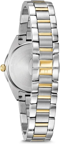 Miniatura 3 de Bulova Reloj analógico clásico de cuarzo para mujer con correa de acero inoxidable 98R263, Pulsera