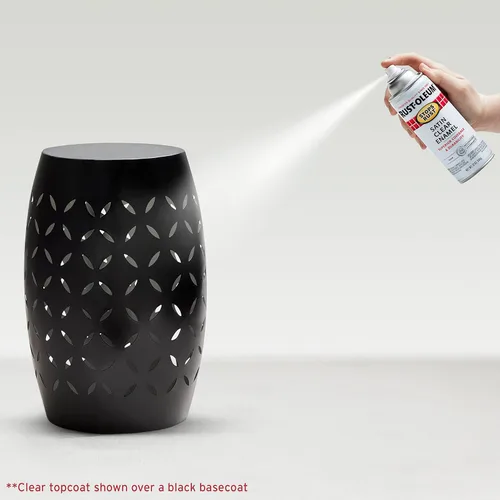 Miniatura 5 de Rust-Oleum 285092 - Pintura en aerosol para prevención del óxido, 12 onzas, transparente satinado Satinado claro