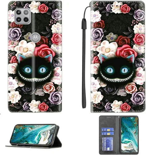 Miniatura 301 de Funda para Moto One Zoom compatible con Motorola One Zoom Phone Case Flip Stand Cover Magnetic Close YHD
