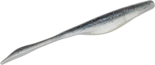 Strike King KVD Perfect Plastics - Señuelo de pesca con sábalo de cafeína, cebo de plástico suave, cola de burbujas única rellena de aire, sal