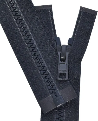 Miniatura 5 de YKK Cremallera Vislon de 22 pulgadas, 5 separadores de plástico moldeado, peso medio por cada uno (color seleccionado) (rosa azafrán - 806)