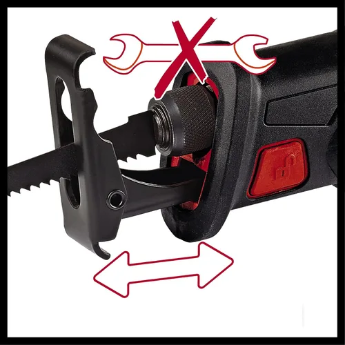 Miniatura 8 de Einhell TE-AP18LI Power-X-Change - Sierra universal inalámbrica de 18 voltios, unidad desnuda