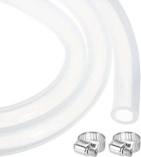 Miniatura 29 de MECCANIXITY 1 m de tubo de silicona transparente de goma de 1/4" ID 5/16" OD tubo de plástico manguera de aire flexible para elaboración de cerveza