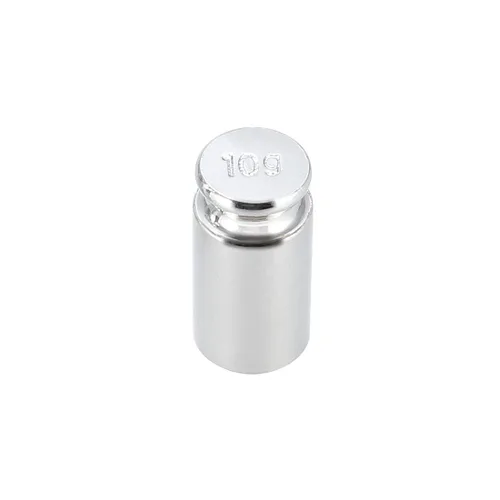 uxcell Acero cromado de la precisión del peso 0.35 oz M1 de la calibración para las básculas de la balanza de Digitaces