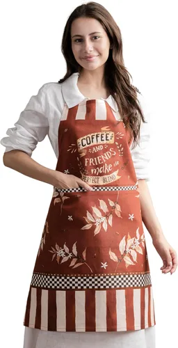Miniatura 142 de Maison d' Hermine Delantal 100% de algodón para mujeres con bolsillo de cocina delantal de chef para hombres para cocinar primavera verano 001