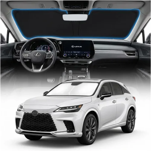 Miniatura 149 de Cubierta para parabrisas para BMW X1 E84 – Ajuste personalizado X1 E84 Accesorios 2016-2024 2025 Parasol plegable protección UV y escudo térmico
