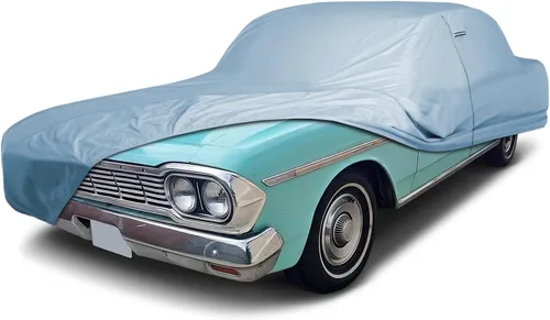 Miniatura 31 de iCarCover - Funda de auto personalizada para AMC Ambassador (1965-1973), impermeable, resistente a todo clima, protector UV, sol, lluvia, nieve