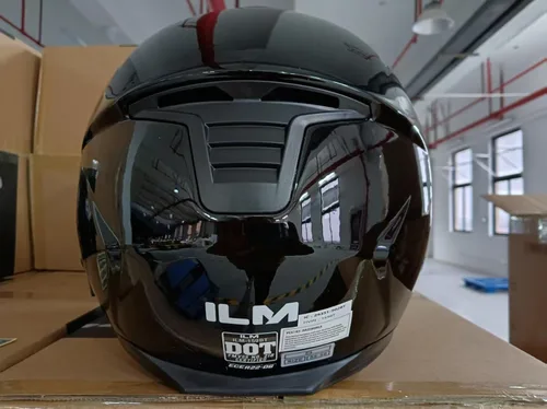 Miniatura 8 de ILM 159BT - Casco modular de motocicleta Bluetooth para 2-3 conductores, intercomunicador, cara completa, casco abatible DOT con máscara facial