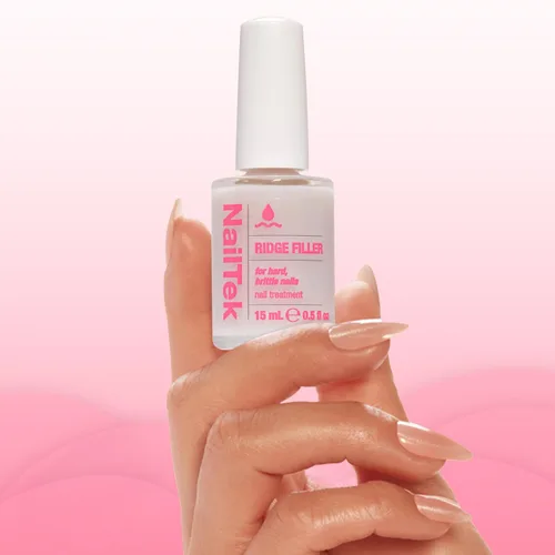 Miniatura 5 de Nail Tek Ridge Filler Formula 3 - Relleno transparente para uñas, capa base, esmalte fortalecedor de uñas para uñas duras y quebradizas, 0.5 onzas