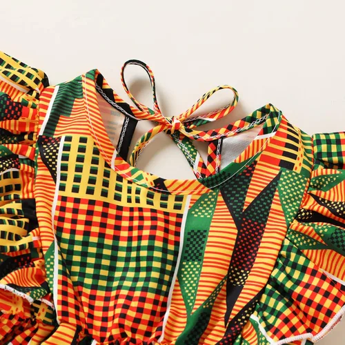 Miniatura 4 de YOUNGER TREE - Conjunto de ropa para bebé, diseño africano Dashiki Ankara