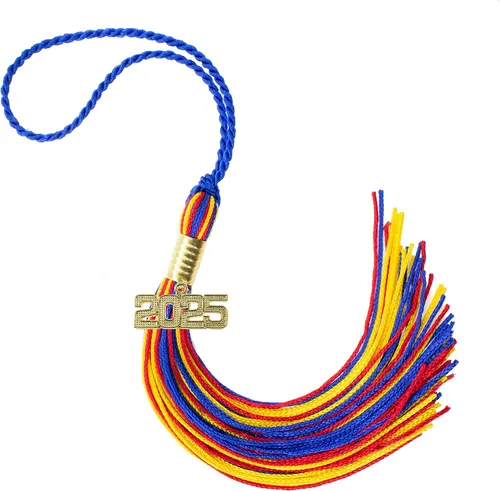 Miniatura 311 de Borla de graduación Aqua 2022, todos los colores escolares disponibles, fabricada en Estados Unidos