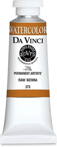 Miniatura 51 de DA VINCI PAINTS Pintura de acuarela para artista profesional, Gamboge (tono), 0.5 fl oz