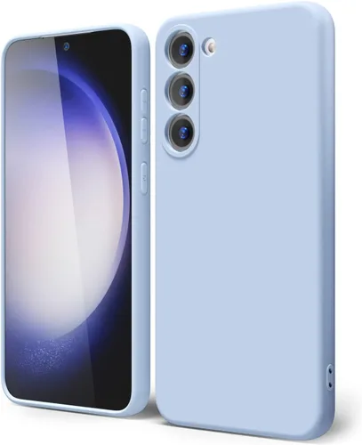 Miniatura 89 de oakxco Funda para teléfono Samsung Galaxy S21 Ultra con agarre de silicona líquida, bonita funda delgada y delgada de goma suave de TPU lisa