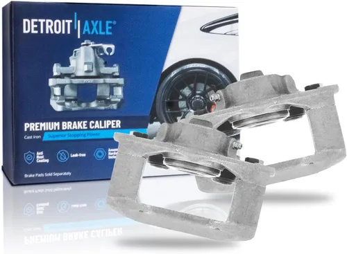Miniatura 84 de Detroit Axle - 4 pinzas de freno para Honda Element 2003-2011 Pinzas de freno de disco con soportes 2004 2005 2006 2007 2008 2009 2010 reemplazo