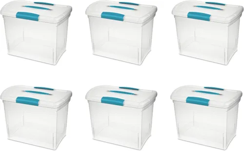 Miniatura 2 de Sterilite Contenedores de almacenamiento grandes y medianos (6 unidades)