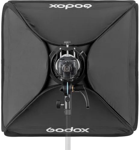 Miniatura 4 de Godox 32x32inch 31.5x31.5 in Grid Strip Softbox con S2 S-Type Speedlite Soporte Bowens Mount para Godox V1 Series, AD200Pro, AD200, AD400Pro