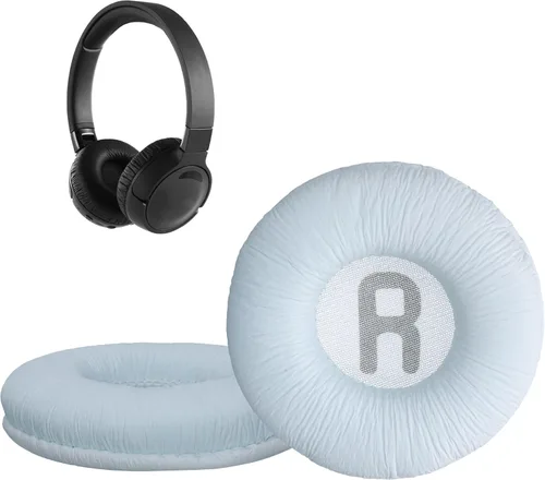 Miniatura 11 de kwmobile Almohadillas compatibles con almohadillas JBL Tune 600 / 500BT / 510BT / 520BT / 450 – 2 piezas de repuesto para auriculares, color negro