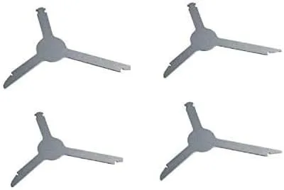 2 pares (4 herramientas) Herramienta de eliminación de estéreo del coche para quitar radio de fábrica OEM para radios selectos Audi VW Volkswagen