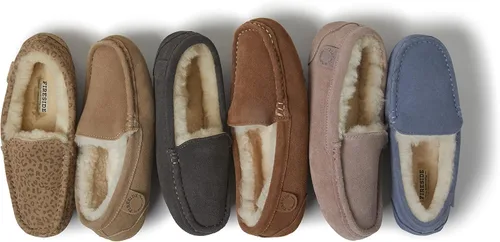 Miniatura 2 de Dearfoams Fireside - Mocasines de oveja para mujer