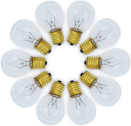 Miniatura 7 de lumenivo Bombilla de lava de 130 V, 25 W, sustituye a las bombillas S11 de 120 V y 25 W, lámparas de lava de 14.5 pulgadas, luces de burbujas