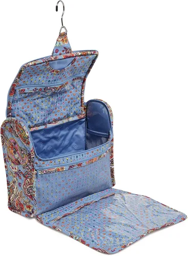 Miniatura 2 de Vera Bradley Organizador de viaje colgante de algodón para mujer, Provenza Paisley