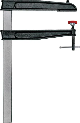 Miniatura 11 de BESSEY Abrazadera de Barra de Alcance Profundo para Comerciantes - 20 Pulgadas de Garganta x 24 Pulgadas - CDS24-10WP - Abrazaderas de Carpintería